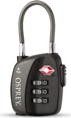 Osprey TSA 3 Dial Cable Lock
